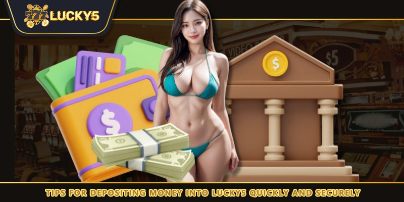 Tips for depositing money into LUCKY5 quickly and securely